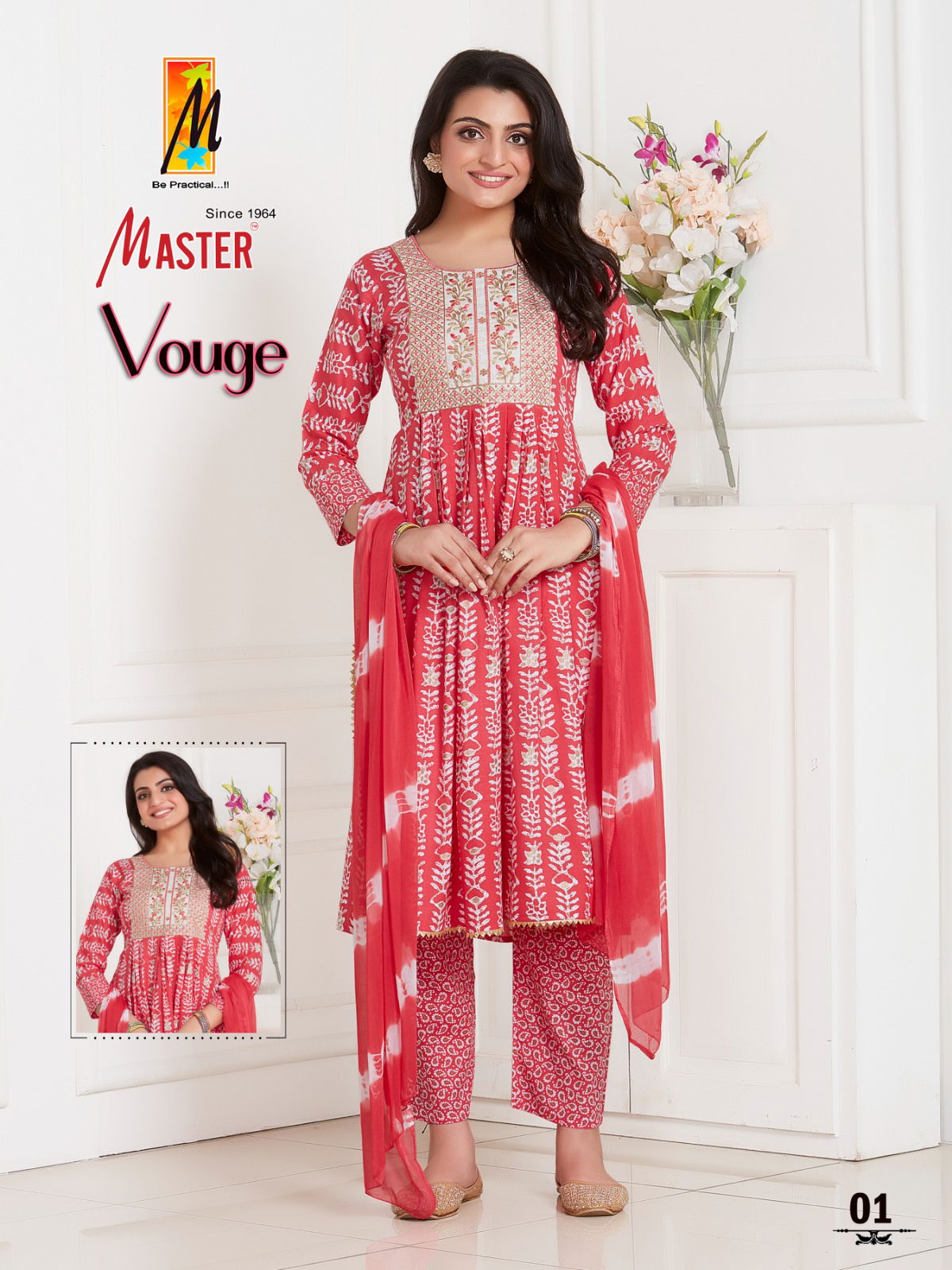 Master Vouge Printed Readymade Suits Catalog
